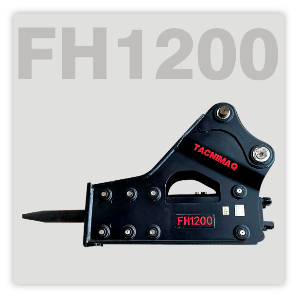 tacnimaq - martillo hidraulico fh1200