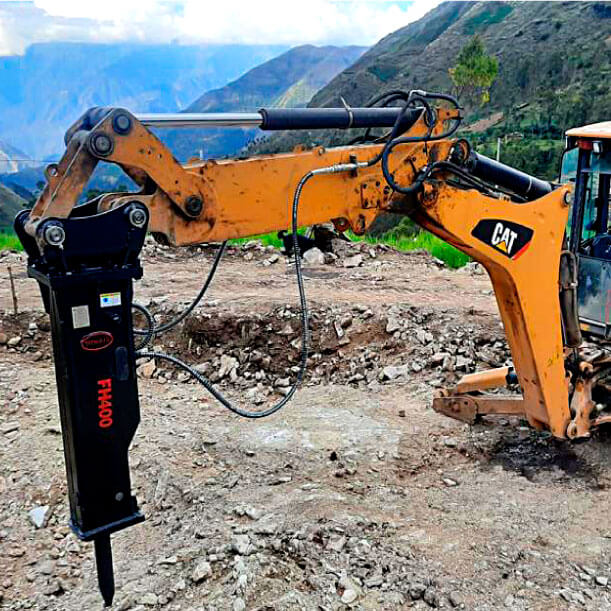 Martillo hidráulico para Retroexcavadora